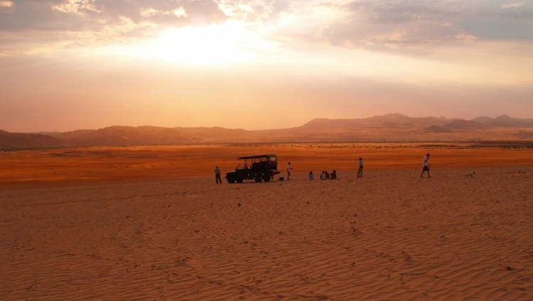 Okahirongo Elephant Lodge - In der Wüste